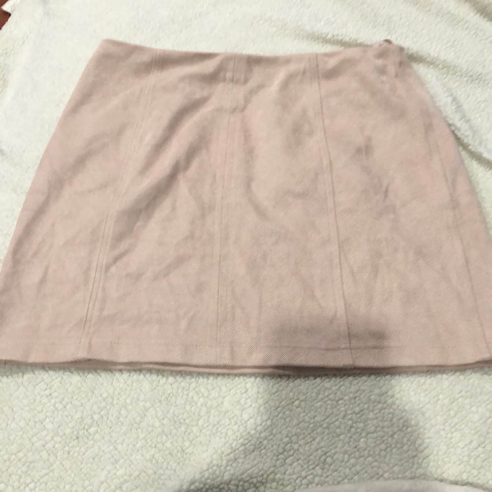 Light pink skirt